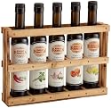 Enrico Formella Infused Extra Virgin Olive Oil Assortment, 6.8-Ounce Glass Bottles (Pack of 5)