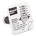 Monarch Replacement Ink Roller for 1153/1155/1156 Pricing Labelers, Black (925550)