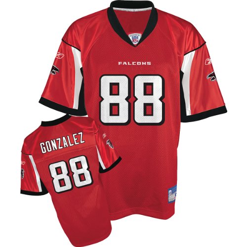 Reebok Atlanta Falcons Tony Gonzalez Boys (4-7) Replica Jersey Kids 5-6 Medium