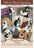 Anita Goodesign M&M Patchwork Pups 253AGHD