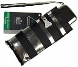 Ladies Fulton Tiny Metallic Stripes Lightweight Folding Umbrella