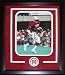 Mike Rozier Nebraska Cornhuskers Autographed 8x10 Custom Framed Photograph with Team Medallion