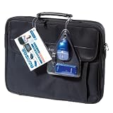 Vivanco Notebook Set 3in1 mit Tasche f�r 43,2 cm (17 Zoll) Ger�te, optischer USB Maus und 4-port USB Hub schwarz / blauvon "Vivanco"