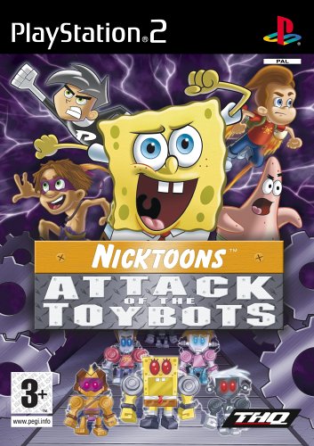 Childrens Toyshop  Video Games : Nicktoons: Attack of the Toybots (PS2)