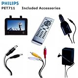  : PET711 Dual Screen Portable DVD player