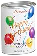 McSteven's Happy Birthday Chocolate Cake Cocoa, 2.5-Ounce Tins (Pack of 12)