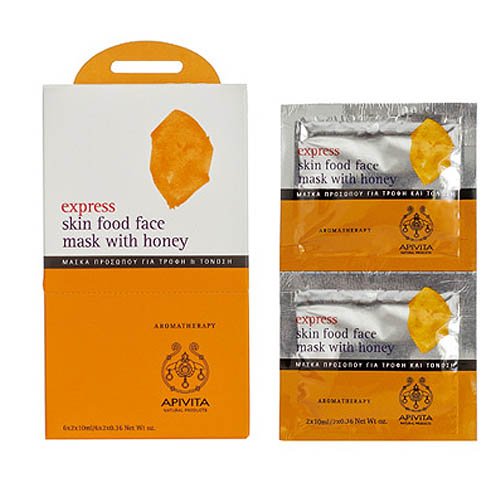 Apivita Express Skin Food Mask with Honey - 12 Sachets