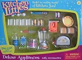 Kitchen Littles Deluxe Appliances with Accessories For Barbie & 11.5" Fashion Dolls w Die Cast Metal Appliances!