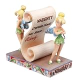 Disney Traditions by Jim Shore 4013972 Tinkerbell Naughty and Nice 2 Sided Figurine, 6-1/4-Inch Figurine