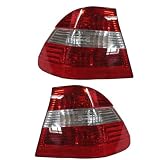 02 03 04 05 BMW 3-Series 4dr Taillight Taillamp Pair by Aftermarket