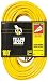 Woods 2888 Yellow Jacket 100-Feet 14/3 SJTW 13-Amp/125-Volt Rated Yellow Outdoor Extension Cord with PowerLite Plug