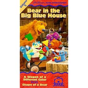 Bear in the Big Blue House, Vol. 5 - A Wagon of a Different Color / Shape of a Bear [VHS]