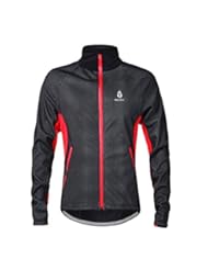 Sports: Fleece Thermal Cycling Long Sleeve Jersey Winter Outdoor Sports Jacket Windproof Wind Coat Bicycle Cycle Wear Clothing - oshide
