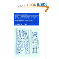 The Archaeology of Syria: From Complex Hunter-Gatherers to Early Urban Societies (c.16,000300 BC): From Complex Hunter-gatherers to Early Urban Societies ... BC) (Cambridge World Archaeology)