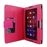 GTMax Prize Folio Wallet Leather Case with slots for credit cards - Hot Pink for Blackberry Playbook 7-inch Tablet 16 GB 32 GB 64 GB% GTMax Prize Folio Wallet Leather Case with slots for credit cards - Hot Pink for Blackberry Playbook 7-inch Tablet 16 GB 32 GB 64 GB%