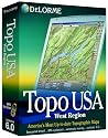 Delorme Topo USA Mapping Software 6.0 West Region