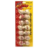 Dingo Mini Rawhide Bones, Pack of 7