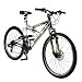 Kawasaki 74226-9 KDX226FS Mens Dual Suspension 21-Speed Mountain Bike in Silver