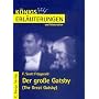 K�nigs Erl�uterungen und Materialien, Bd.389, Der gro�e Gatsby