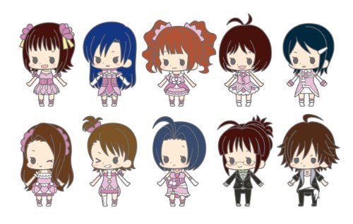 アイドルマスター ラバーストラップコレクション THE IDOLM@STER stage1 (キャラクターストラップ) BOX