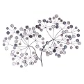 Mother of Pearl Wall Art - Antique Black