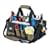 Custom LeatherCraft 1529 15-Pocket, 16-Inch Center Tray Tool Bag