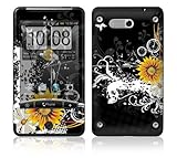 Black Skull Protective Skin Cover Decal Sticker for HTC Aria Cell Phone