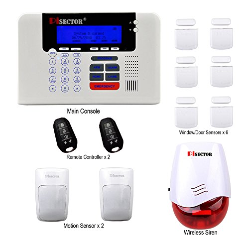 Cheap USA Deals Pisector Professional Wireless Home Security Alarm