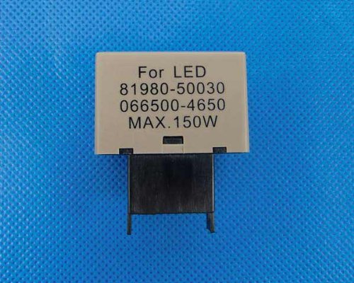 「L095」LED用ハイフラ防止ウィンカリレー8PIN トヨタ、スズキ、ダイハツ、スバル用
