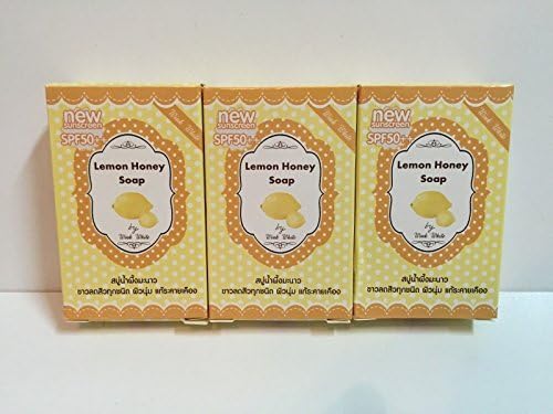 3X Gluta Skin Beauty Pure Soap Body Bleaching Whitening Lightening Anti Aging Lemon Honey Soap by YadaShop