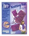 Colorbok Knit Scarf, Purse or Doll Blanket