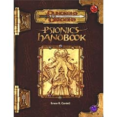 Psionics Handbook (Dungeons & Dragons 3rd Edition)