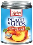 Libbys Peaches Sliced In Heavy Syrup, 8.75-Ounce Cans (Pack of 12)