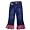 Lipstik - Girls Denim Pant, Fuschia, Blue (Size 4)