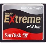 SanDisk SDCFX-2048-786 2GB Extreme Cf Card (Retail Package) by SanDisk