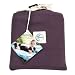 Moby Wrap Organic 100% Cotton Swaddle Blanket, Eggplant
