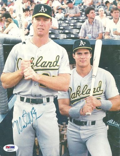 Mark McGwire Autographed/Hand Signed Magazine Page PSA/DNA #K29917