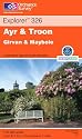Ayr and Troon: Girvan and Maybole (Explorer Maps)
