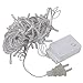 100 LED Multifunction Indoor Outdoor Wedding Party Patio Window Fairy String Dorm Lights - 32ft (White)