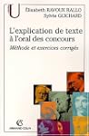 L'explication de texte � l'oral des c...