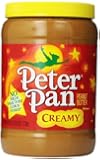 Peter Pan Creamy Peanut Butter, 40-Ounce Jars (Pack of 3)