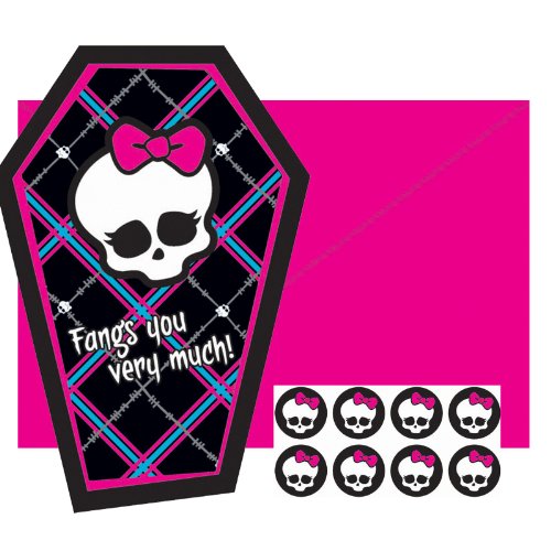 Detail image Monster High - Thank-You Notes Party Accessory
