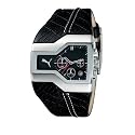 Puma Men's Chronograph Black Leather Watch #PU100041004