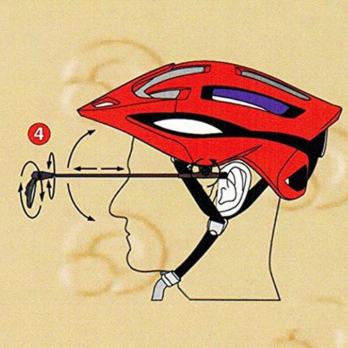 LZ Bicycle Helmet Mirror - Our 360° Adjustable &amp; Lightweight Clear View Bike Mirror Is a Safety Must Have for Adults and Kids - Enjoy Riding your Mountain Bike and Street Cycle in Style! (Pack of 1)