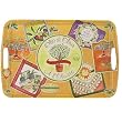 Advertising Labels Large 17.5 by 11.75 inch melamine serving Tray French style