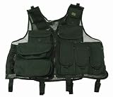 Black Utility Tactical Vest Great for Airsoft, Hunting, Paintball, & More
