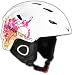 Black Canyon Kitzb&uuml;hel Unisex Ski Helmet - M - 57-58cm, White Graphic