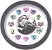 I Love Lucy Wall Clock HOURS Hearts Style