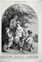 1860 May Children Flowers Trees Goat Herder Country