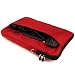 Introducing the New Vangoddy Brand Hydei Collection High Quality Red Sleeve with Unique Tapestry Design, Extra Padding, Microfiber Interior, Convenient Pockets, and Removable Shoulder Strap for Apple MacBook Air 13.3 Inch Laptop (MC965ZP/A, MC966ZP/A)